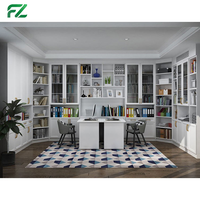 Librería Moderna y Tradicional para Sala de Estar, de Aluminio Ecológico y Duradero, Diseño Personalizado