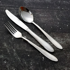 Meilleure vente : Ensemble de couverts médiévaux en acier à haute teneur en carbone Blaze, style repas, matériau solide, pour 6 personnes - Product Image 1