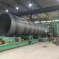 Prix bas, tubes en acier au carbone soudés en spirale de haute qualité Q235 Q235B S275 S275Jr, épaisseur 7MM 8MM