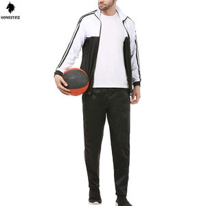 Survêtement de jogging personnalisé pour hommes, pantalon d'entraînement de gymnastique, vente en gros de divers modèles, matériau en laine, taille élastique, devant plat, décontracté, OEM - Product Image 2