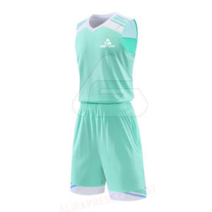 Venta al por mayor de uniformes de baloncesto cómodos con logotipo personalizado transpirable 100% poliéster sublimación conjunto estilo opción barata - Product Image 2