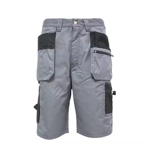 กางเกงขาสั้นผ้าคอตตอนโพลีเอสเตอร์ทนทานสำหรับผู้ชายกางเกงขาสั้นคาร์โก้แบบสั่งทำสำหรับผู้ชายกางเกงขาสั้น6กระเป๋า - Product Image 1