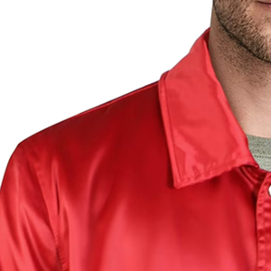 Chaqueta de satén para hombre de nuevo diseño al por mayor con logotipo personalizado chaqueta de satén para hombre de la mejor calidad hecha en fábrica en MOQ bajo - Product Image 4