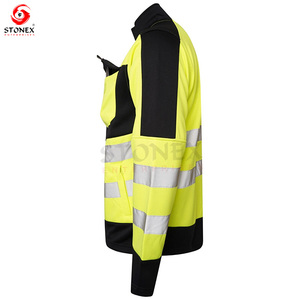 Sudaderas con capucha de seguridad en el trabajo transpirables hechas a medida de Moq bajo ropa con logotipo personalizado para trabajador uniforme de trabajador industrial - Product Image 5