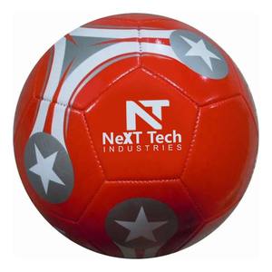 Ballon d'entraînement de football en matériau PU à des fins d'entraînement avec conception personnalisée et logo personnalisé par Next Tech Industries - Product Image 1