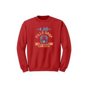 Sweat-shirt en mélange de coton avec des thèmes de bouddha imprimés Style décontracté 12 options de couleur 260-280 Placement de conception personnalisable GSM lourd - Product Image 4