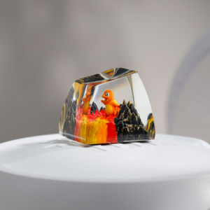 Keycaps Artisanat Forêt Mystique, Keycaps Artisanat Personnalisé, Keycaps Anime Mignons, Keycaps Verts, Ensemble de Keycaps, Keycaps en Bois - Product Image 2