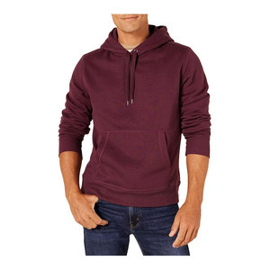 Meilleure vente Hiver Coton Vintage Sweat à capuche broderie personnalisée de haute qualité unisexe brossé doux polaire uni teint - Product Image 5