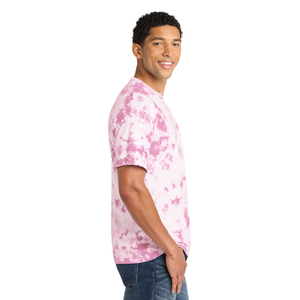 T-shirt pour homme à imprimé tie-dye, tissu en coton, col rond, manches courtes, respirant, décontracté, été, best-seller - Product Image 4