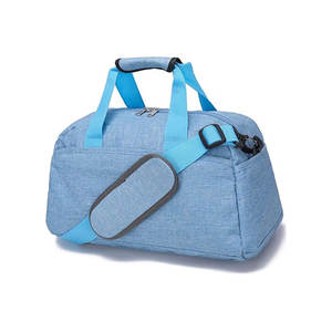 Logo personnalisé pour hommes Sac de voyage imprimé Sac de sport polochon avec compartiment à chaussures Sacs de fitness étanches pour l'exercice - Product Image 5