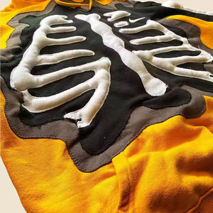Venta al por mayor personalizado Sun Faded Hoodie fabricante personalizado pulóver puff impreso Sudadera con capucha - Product Image 3