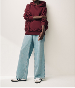 Sweat épaissi femmes décontracté solide à manches longues coupe ample hauts pull femme automne hiver sweats à capuche pour femmes - Product Image 1