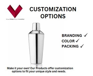 เชคเกอร์ค็อกเทลสแตนเลสทรงตรง ขอบตรง ผสมเครื่องดื่มได้เรียบเนียน รินได้คมชัด ผสมแบบเรียบง่าย ดีไซน์เรียบหรู - Product Image 3