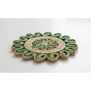 Mantel de Mesa de Diseño Nuevo al por Mayor, Mantel de Yute y Algodón Natural Hecho a Mano para Decoración del Hogar, Hecho en India - Product Image 2