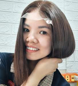 Perruque Full Lace Wig 100% naturelle, cheveux brésiliens, non traités, prix d'usine, vente en gros - Product Image 1