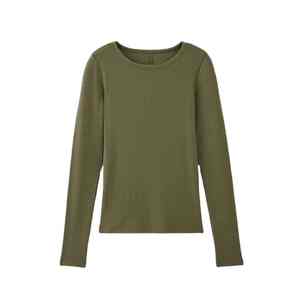 T-shirt Streetwear court à manches courtes et col rond pour femmes, coupe ajustée, tenue décontractée douce et respirante, t-shirts personnalisés en coton - Product Image 1