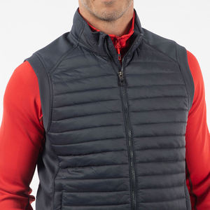 Chaleco de hombre de talla grande con varios bolsillos de malla transpirable Formal de invierno personalizado al por mayor - Product Image 6