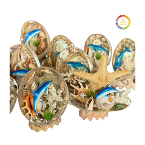 Concha de Abulón Natural en Bruto con Superficie Exterior Rugosa y Nácar Interior para Procesamiento Artesanal Personalizado - Product Image 3