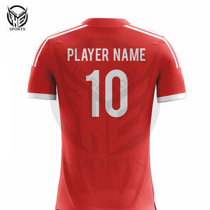 Comprar uniforme de fútbol 2025 hombres personalizado Club de fútbol camiseta de fútbol con pantalones cortos conjunto logotipo personalizado sublimación uniforme de fútbol - Product Image 5