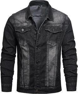 Vente directe d'usine en gros personnalisé superbe veste en jean unisexe vintage de haute qualité avec design personnalisé couleur hiver - Product Image 5