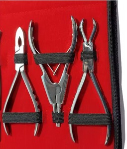 Professional 16-Piece Premium Quality Stainless Steel Body <b>Piercing</b> Tools <b>Kit</b> Veterinary Surgical Instruments Leather - Product Image 6