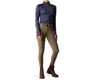 Chemise de base pour l'équitation pour femmes, manches longues, vêtements d'équitation, tissu personnalisé, respirant, extensible dans quatre directions - Product Image 3
