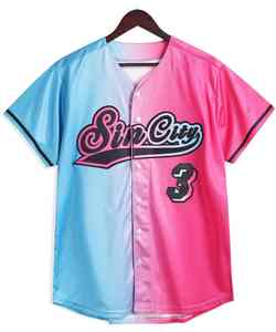 Jersey de béisbol personalizado sublimación jersey de béisbol equipo uniforme de béisbol - Product Image 1