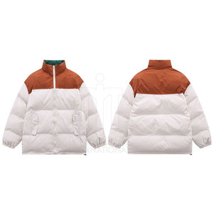 Chaqueta de Invierno para Hombre OEM de Alta Calidad con Cuello Alto y Logotipo Frontal Personalizable, Diseño de Burbujas, Secado Rápido y Transpirable - Product Image 1