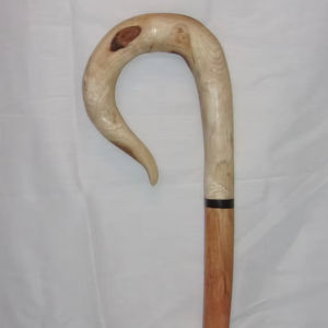 ไม้บริบทด้ามจับเขาควายแบบปรับแต่งได้ตามต้องการขนาดด้ามจับด้ามจับทำจากวัวสีธรรมชาติ - Product Image 1