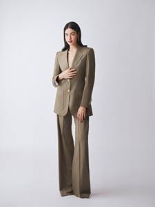 Euphony, conjunto de pantalones de verano de estilo minimalista de alta moda para mujer, decoración elegante con logotipo, transpirable, cintura media, suministro ODM - Product Image 3