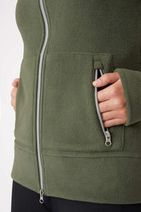 Pantalones de Equitación de Nailon para Mujer, Paneles Elásticos, Cierre Frontal con Cremallera, Forro Polar, Cortavientos, Transpirable, Impermeable, para Senderismo, Arena y Trabajo - Product Image 5