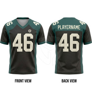 Maillot de football américain élégant pour hommes, design moderne, coupe confortable, idéal pour l'entraînement, les matchs et les activités sportives - Product Image 3