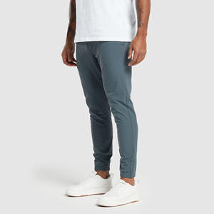 Venta al por mayor de los hombres Casual 100% algodón a prueba de viento de secado rápido Jogger Track pantalones de chándal transpirable al aire libre bordado de cintura media - Product Image 5