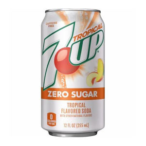 Boissons gazeuses 7UP saveur tropicale en gros, emballage en vrac, très bon marché, 12x355ml, boissons en gros pour l'exportation, prix bas, rafraîchissant - Product Image 5