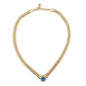 Collier pendentif mode en laiton authentique - Product Image 1