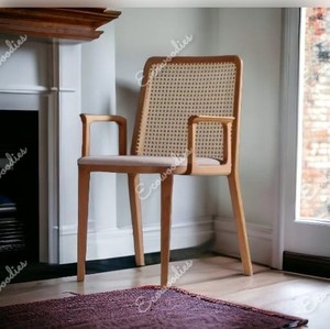 Foshan jardin arrière-cour Restaurant terrasse chaise d'extérieur longue barre Portable Unique bambou intérieur rotin extérieur meubles de jardin - Product Image 3