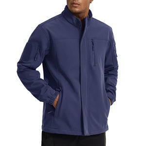 Nouvelle veste matelassée personnalisée OEM en toile avec capuche, poches zippées, enduite, respirante, imperméable, couleur personnalisée sur le devant, pour automne-hiver - Product Image 3