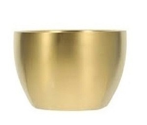 Exclusivo Cuenco de Metal Indio Hecho a Mano con Acabado Martillado, Elegante y Clásico, para Servir Frutas o Alimentos en la Mesa - Product Image 4
