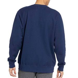 Haute qualité surdimensionné basiques coton à manches longues hommes pulls respirants pull personnalisé blanc sweats à col rond - Product Image 2