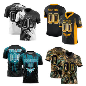 เสื้อยืดสตรีทแวร์แบบสั่งทำพิเศษ พิมพ์ลายแบบซับลิเมชั่น ชื่อและหมายเลขส่วนตัว เสื้อเจอร์ซีย์สไตล์สตรีท แนวสปอร์ต ยุคใหม่ - Product Image 1