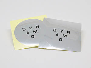 Pegatinas de Vinilo Plateado Mate Personalizadas, Resistentes al Agua, al Calor y a Desgarros, para Cascos, Logotipos y Artículos Promocionales - Product Image 5