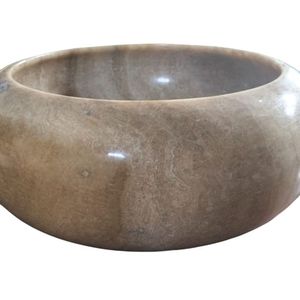 Auténtico Lavabo Redondo de Porcelana Ecológico de Primera Calidad, Elaborado con Porcelana Translúcida de Alta Calidad, Hecho a Mano en Indonesia - Product Image 2