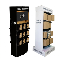 Présentoir de magasin de détail pour casque d'écoute en carton pliable et écologique personnalisé