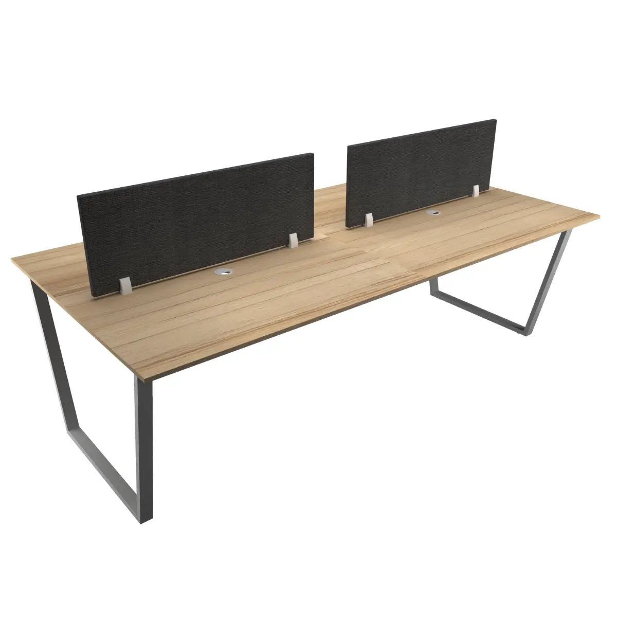 Hochwertige Quad-Workstation perfekt für 4 Personen | Büromöbel Schreibtisch modern | Home Office