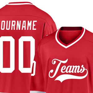 Conception gratuite Impression par transfert de chaleur Club Team Wear Meilleur prix Maillots de hockey sur glace pour hommes - Product Image 4