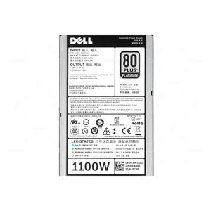 Fuente de alimentación DELL YT39Y 1100W 80 PLUS PLATINUM para R620 R720XD R820 T620 Reacondicionada - Product Image 4