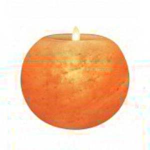 หิมาลายันเชิงเทียนเกลือหิมาลายันที่ใส่เทียนชาเกลือวัสดุเลียนแบบของโบราณ - Product Image 4