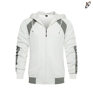Novedades 2025 Conjuntos Deportivos de Forro Polar para Hombre Talla Grande, Corte Regular, Manga Larga, Poliéster/Algodón - Product Image 3