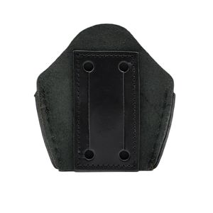 Menottes en cuir de vache portable personnalisées en gros finition mate tannée végétale avec étui tactique à dégagement rapide pour la sécurité - Product Image 2