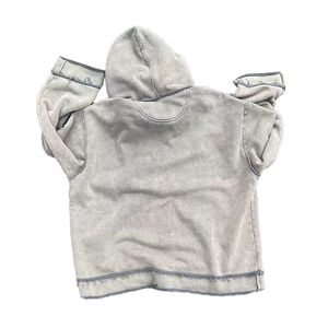 Ropa de calle personalizada, ropa de Pinzón desgastada, Sudadera con capucha de gran tamaño French Terry Heavyweight Vintage Acid Wash Sun Faded 2026 - Product Image 4